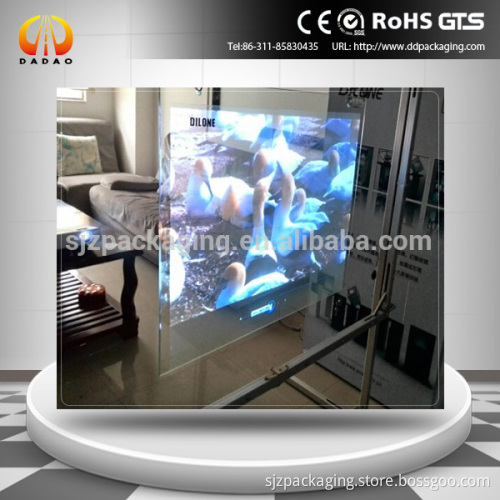 adhesive rear projection screen film/nano coating Projection Film for Shopping Centre